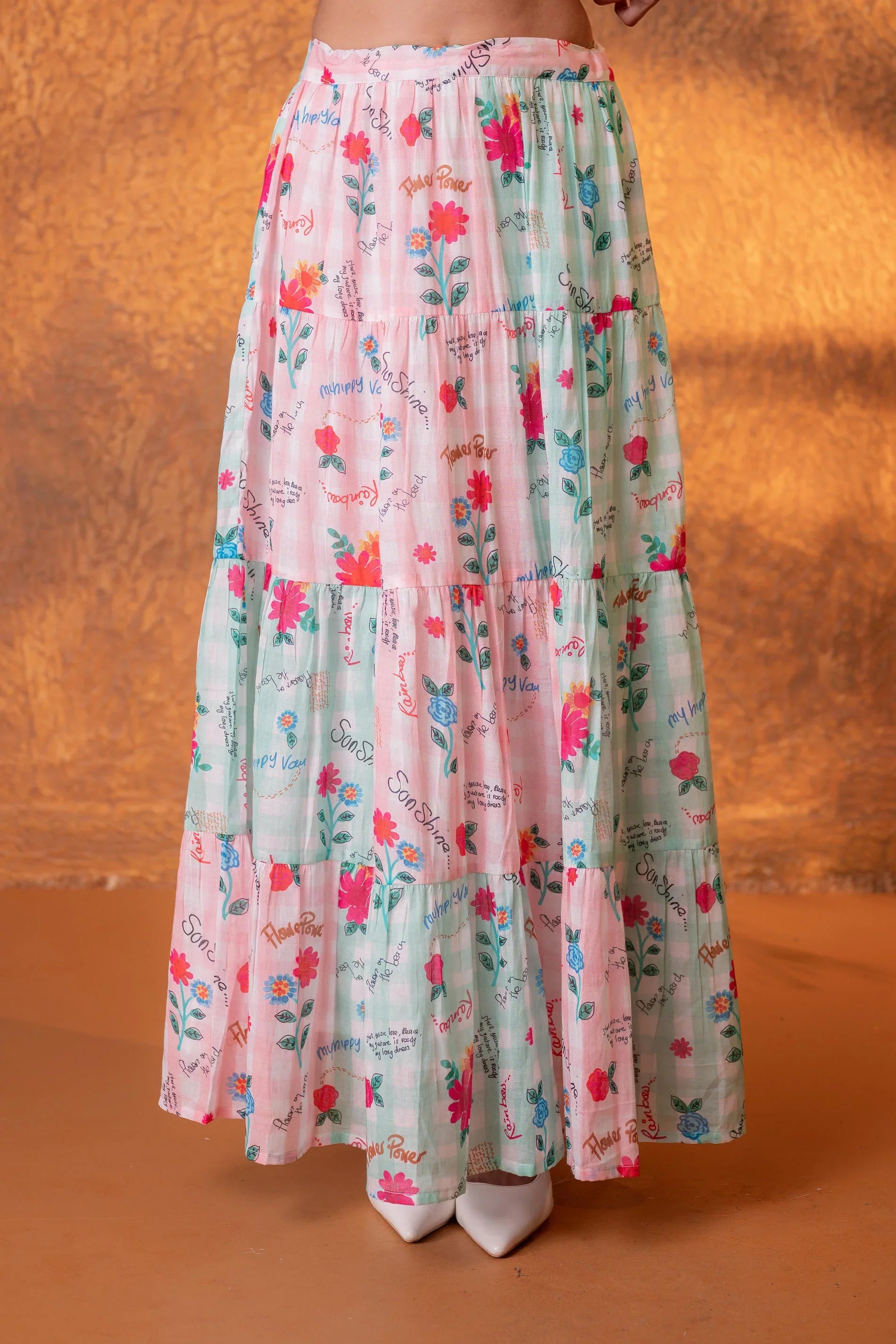 Pastel Bloom Co-Ord Set for Women | Floral Summer Chic Wear